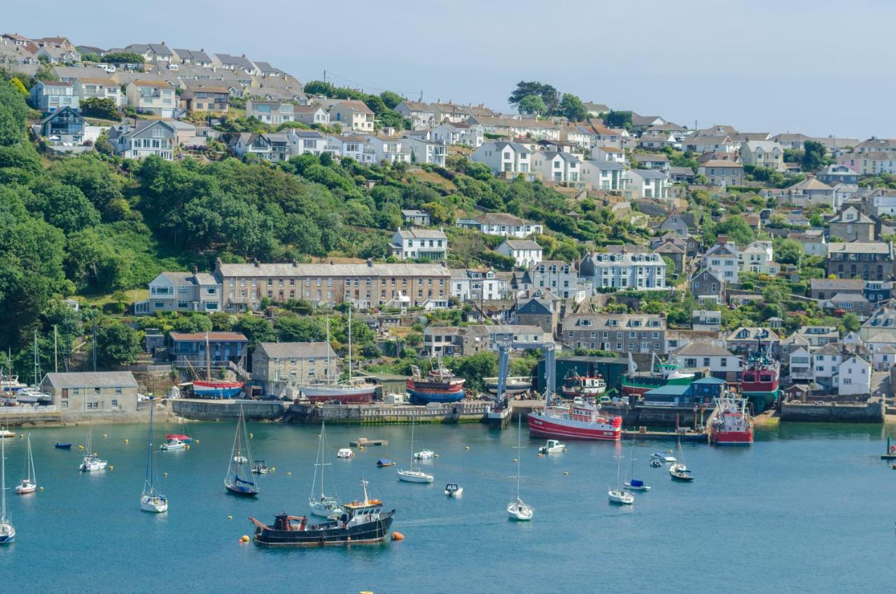 Villa Luxury Victorian School With Views Of Harbour Fowey Exterior foto